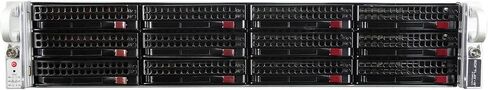 Supermicro SuperServer 6028U-TR4T+ with X10DRU-i+, 2X E5-2699 v4 2.2GHz 22-Core CPUs, 64GB DDR4 RAM, 9461-16i Tri-Mode Controller, 12x Trays, 4X 10GbE, Rails (Renewed) in Saudi Arabia