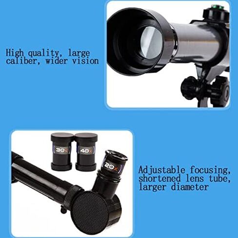 Portable Refractor Telescope for Adults & Kids - Ideal for Astronomy Beginners, for Exploring Moon and Planets (MJE319) in Saudi Arabia