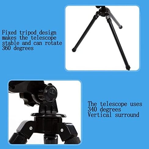 Portable Refractor Telescope for Adults & Kids - Ideal for Astronomy Beginners, for Exploring Moon and Planets (MJE319) in Saudi Arabia
