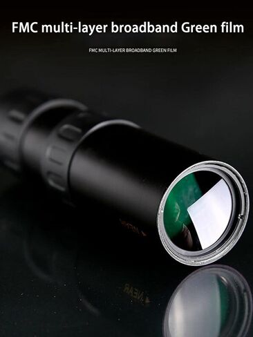 Professional 10-300X Zoom Monocular Telescope - HD 4K Portable Long Range Binoculars with Bak4 Prisms for Camping in Saudi Arabia