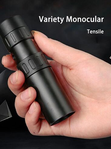 Professional 10-300X Zoom Monocular Telescope - HD 4K Portable Long Range Binoculars with Bak4 Prisms for Camping in Saudi Arabia