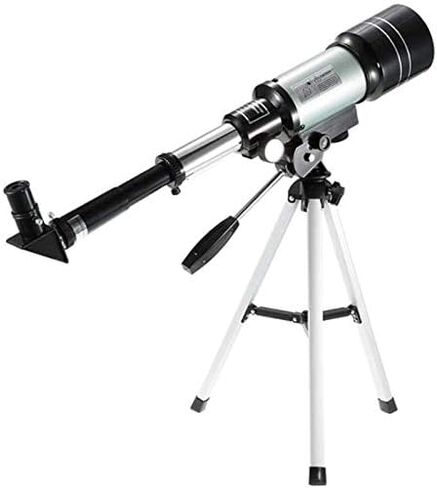 300/70 mm Refractor Telescope with 150X Magnification, Tripod & Lunar Filter - Ideal for Beginners & Kids in Saudi Arabia