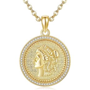 Saint Michael Necklace for Men 925 Sterling Silver St Michael Pendant Necklace Archangel Amulet Medal Protection Jewelry for Men Women in Kuwait