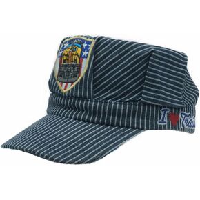 Young Girls Choo Choo Train Engineer Hat with I Trains Pink/White in Saudi Arabia