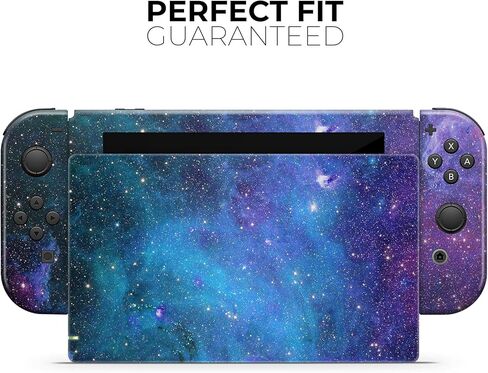 Design Skinz - Compatible with Nintendo Switch OLED Dock Only - Skin Decal Protective Scratch-Resistant Removable Vinyl Wrap Cover - Azure Nebula in Kuwait
