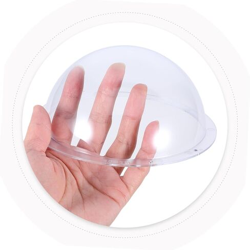 TEHAUX Weatherproof Cover Clear Acrylic Dome Shield Protector for Outdoor Security Impact Resistant and Easy Maintenance for Systems in Saudi Arabia