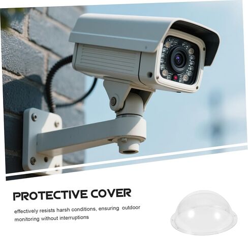 TEHAUX Weatherproof Cover Clear Acrylic Dome Shield Protector for Outdoor Security Impact Resistant and Easy Maintenance for Systems in Saudi Arabia
