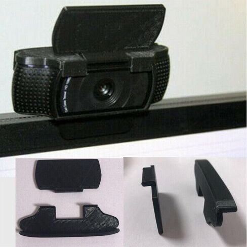 Fit for Logitech C930e C920 C922 Webcam Privacy Cover Lens Snap Fit Camera Lens Cap in Saudi Arabia
