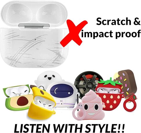 AirpodGen 4 2024/2025 حافظة من السيليكون لعبة فيديو متحركة رائعة ومضحكة ثلاثية الأبعاد من المطاط الواقي لعجلات السيارة حافة Kawaii للمراهقين مقاومة للصدمات مع سلسلة مفاتيح in Kuwait