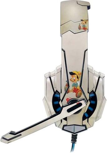 غلاف صوتي من Skinit متوافق مع BENGOO G9000 - تصميم بورتريه كلاسيكي مرخص رسميًا من Disney Pinocchio in Kuwait