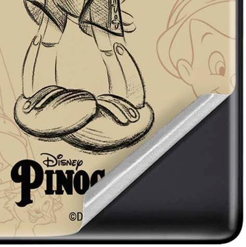 Skinit Decal Phone Skin Compatible with Google Pixel 7 Pro - Officially Licensed Disney Pinocchio Sketches Portrait Design in Saudi Arabia