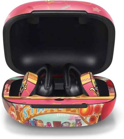 غلاف صوتي من Skinit متوافق مع PowerBeats Pro - تصميم رسم فضاء ديزني Wreck-it Ralph وVanellope مرخص رسميًا in Saudi Arabia