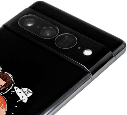 ملصق هاتف Skinit متوافق مع Google Pixel 7 Pro - تصميم رسم الفضاء المرخص رسميًا من Disney Wreck-it Ralph and Vanellope Space Sketch in Saudi Arabia