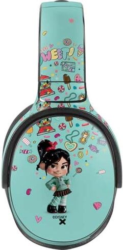 غلاف صوتي من Skinit متوافق مع Skullcandy Venue - تصميم أيقونات ديزني Wreck-it Ralph Vanellope Sugar مرخص رسميًا in Saudi Arabia