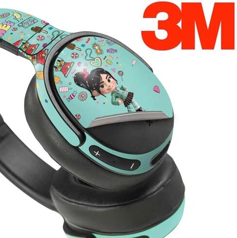 غلاف صوتي من Skinit متوافق مع Skullcandy Venue - تصميم أيقونات ديزني Wreck-it Ralph Vanellope Sugar مرخص رسميًا in Saudi Arabia