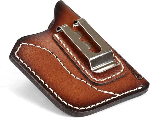 TOURBON Leather Pocket Pistol Holster for a 2.5-inch Barrel NAA Mini 22LR, Clip on Gun Pouch with Ammo Holder in Saudi Arabia