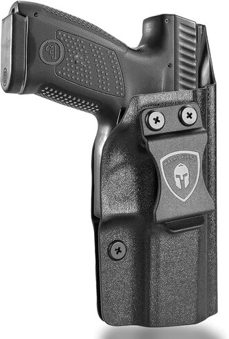 حافظة كيديكس مخفية من WARRIORLAND مناسبة لـ CZ P-10 C & CZ P-10 S، حزام الخصر الداخلي IWB | غير قادر على تعديل | الاحتفاظ بـ "Posi-Click" | واقي عرق كامل الطول، خيار اليد اليمنى/اليد اليسرى in Kuwait