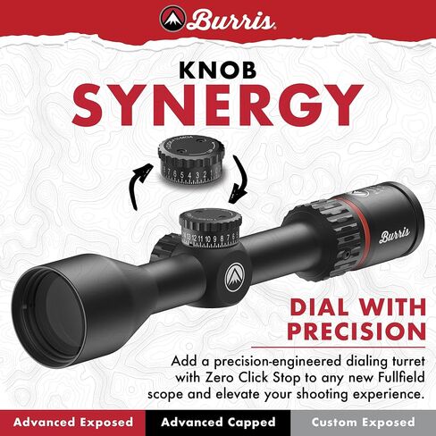 Burris Optics Fullfield 2.5-10x42mm Hunting RifleScopes, 1-inch Tube, Rear Focal Plane, Waterproof, Shockproof, Forever Warranty in Saudi Arabia