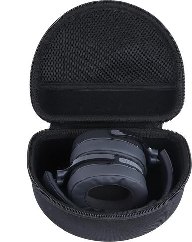 Hard Case Replacement for Skullcandy Hesh Evo/Hesh ANC/Crusher ANC 2/Crusher Evo/Riff 2/Riff Bluetooth Wireless Headphones (Black Case) in Saudi Arabia