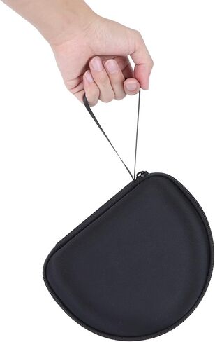 Hard Case Replacement for Skullcandy Hesh Evo/Hesh ANC/Crusher ANC 2/Crusher Evo/Riff 2/Riff Bluetooth Wireless Headphones (Black Case) in Saudi Arabia