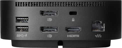 HP USB-C G5 Dock Euro USB-C G5 Dock، سلكي، USB 3.2، W126262615 (USB-C G5 Dock، سلكي، USB 3.2 Gen 1 (3.1 Gen 1) Type-C، أسود، الصين، Business، Windows 10، Windows 7) in Kuwait