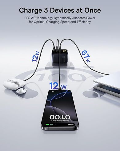 Baseus Docking Station Nomos Win Air(12 in 1) and Baseus Picogo 100W USB C Charger in Saudi Arabia