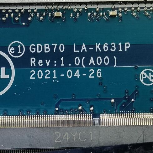 بديل للوحة الأم Dell Precision 7760 GDB70 LA-K631P اللوحة الرئيسية i9-11950H المعالج 0TC5N0 TC5N0 in Kuwait