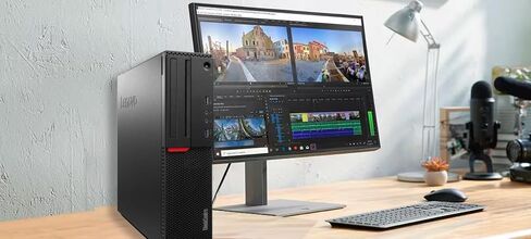 Lenovo ThinkCentre M700 SFF Desktop Computer, 6th Gen Dual Core 6100, up to 3.7 GHz, 16GB DDR4 RAM 1TB SSD, DisplayPort, VGA, Keyboard and Mouse, WiFi, BT, Windows 11 Pro (Renewed) in Saudi Arabia
