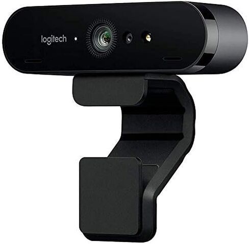 Logitech BRIO Ultra HD Pro Webcam – 4K & 1080p Streaming Camera, Widescreen Video, Dual Mic, 5X Digital Zoom, for Desktop or Laptop (Renewed) in Saudi Arabia