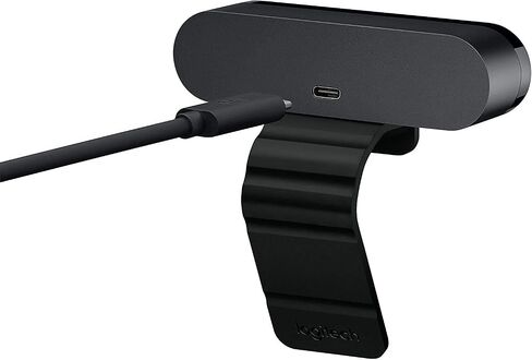 Logitech BRIO Ultra HD Pro Webcam – 4K & 1080p Streaming Camera, Widescreen Video, Dual Mic, 5X Digital Zoom, for Desktop or Laptop (Renewed) in Saudi Arabia