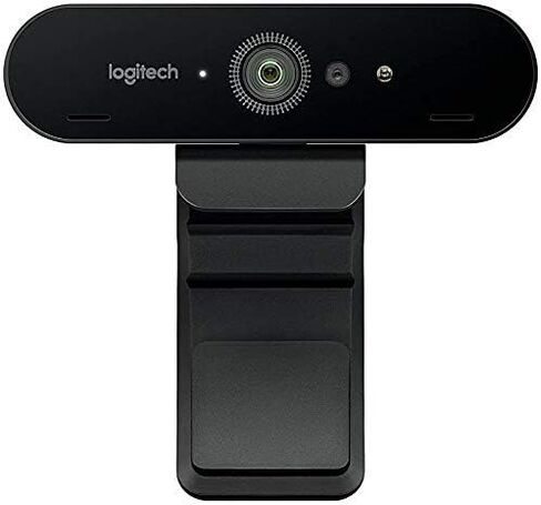 Logitech BRIO Ultra HD Pro Webcam – 4K & 1080p Streaming Camera, Widescreen Video, Dual Mic, 5X Digital Zoom, for Desktop or Laptop (Renewed) in Saudi Arabia