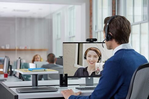 Logitech BRIO Ultra HD Pro Webcam – 4K & 1080p Streaming Camera, Widescreen Video, Dual Mic, 5X Digital Zoom, for Desktop or Laptop (Renewed) in Saudi Arabia