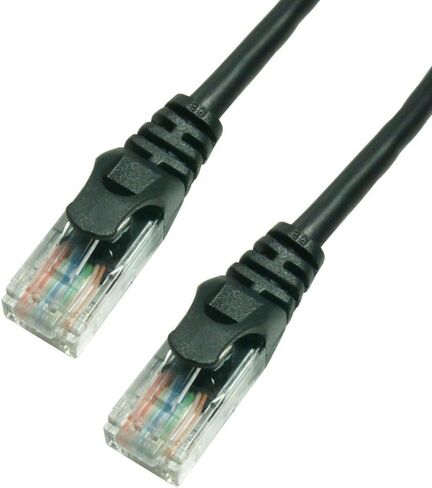 Grandmax 5 Pack - CAT5e / 25FT/ أصفر / RJ45، 350 ميجاهرتز، كابل تصحيح شبكة إيثرنت UTP مقولب بدون Snagless in Kuwait