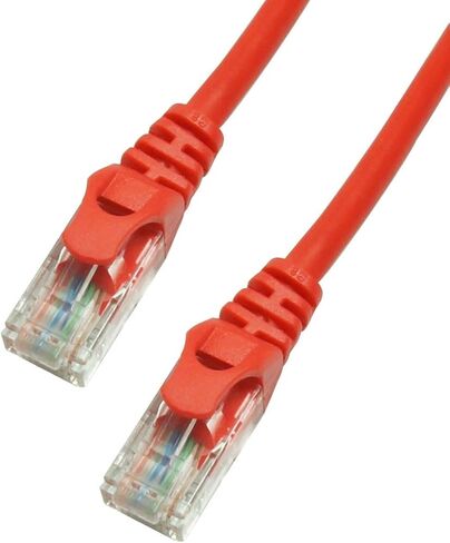 Grandmax 5 Pack - CAT5e / 25FT/ أصفر / RJ45، 350 ميجاهرتز، كابل تصحيح شبكة إيثرنت UTP مقولب بدون Snagless in Kuwait