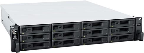 خادم Synology RackStation RS2421+ NAS مع وحدة المعالجة المركزية Ryzen 2.2 جيجا هرتز، وذاكرة 32 جيجا بايت، وتخزين محرك أقراص ثابتة سعة 24 تيرابايت، و4 منافذ LAN بسرعة 1 جيجابت، وحزمة نظام تشغيل DSM مع مجموعة السكك الحديدية in Kuwait