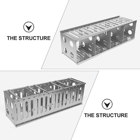1 Set Multi Layer Hard Drive Cage with Cooling Fans Shockproof Expansion Rack for Hard Drives Durable Easy to Install for Efficient Heat Dissipation in Saudi Arabia