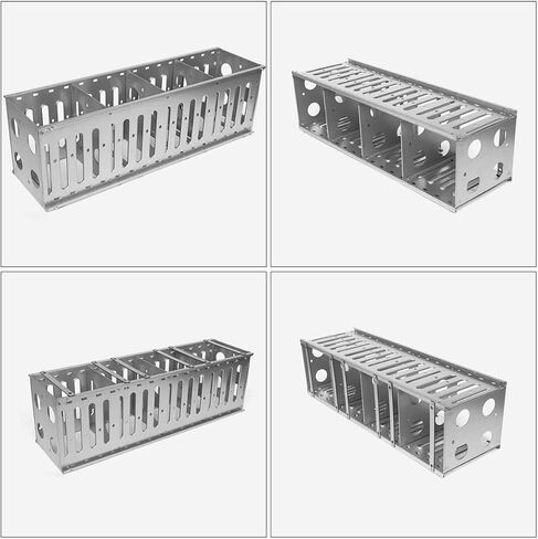 1 Set Multi Layer Hard Drive Cage with Cooling Fans Shockproof Expansion Rack for Hard Drives Durable Easy to Install for Efficient Heat Dissipation in Saudi Arabia