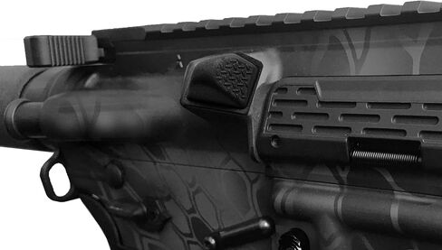 Kit: Guides Spent Brass into Pile, Protects Rifle Paint/Coating, Saves Brass for Re-Loading, Prevents Brass-Burn, Fits Standard Brass Deflectors (Black) in Saudi Arabia