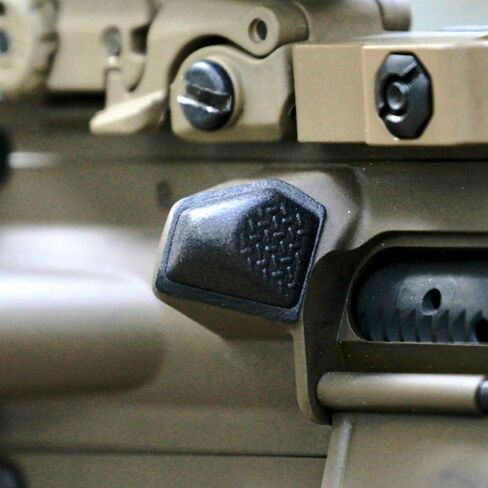 Kit: Guides Spent Brass into Pile, Protects Rifle Paint/Coating, Saves Brass for Re-Loading, Prevents Brass-Burn, Fits Standard Brass Deflectors (Black) in Saudi Arabia
