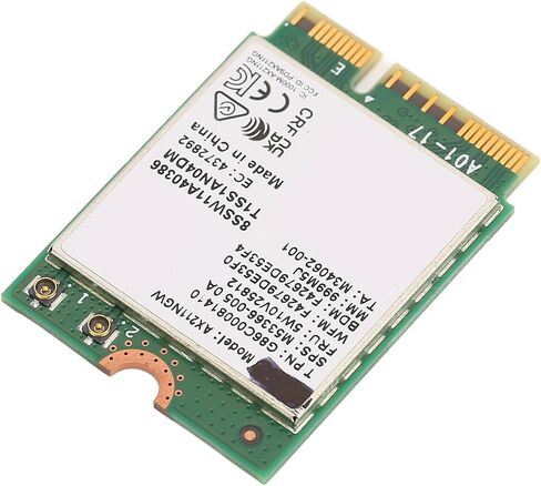M.2 Network Card Ax211ngw Network Card Triple Band Wireless Adapter Network Card M.2 Network Card Ax211ngw M.2 Key E Cnvio 2 Triple Frequency 802.11ac Bt5.2 Wireless WiFi Adapter in Saudi Arabia
