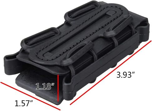 IDOGEAR 9mm Mag Pouches مسدس مجلة الحقيبة لينة شل مجلة الحقيبة التكتيكية ماج الناقل للحزام in Kuwait