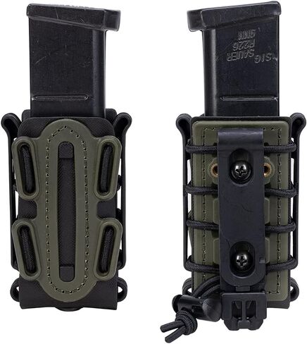 IDOGEAR 9mm Mag Pouches مسدس مجلة الحقيبة لينة شل مجلة الحقيبة التكتيكية ماج الناقل للحزام in Kuwait