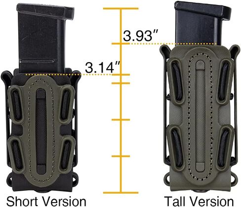 IDOGEAR 9mm Mag Pouches مسدس مجلة الحقيبة لينة شل مجلة الحقيبة التكتيكية ماج الناقل للحزام in Kuwait