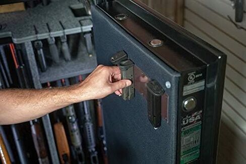 حامل مجلات من Gun Storage Solutions - حل تخزين Mag آمن، حامل ملحقات منظم لخزانة المكتب والبندقية، شريط مغناطيسي قوي، رف مسدس in Kuwait
