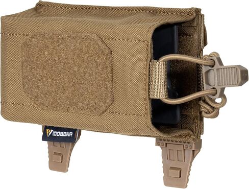 IDOGEAR Single Mag Pouch Horizontal Rifle Magazine Pouch Molle 5.56/7.62mm Magazines Holder Belt with Mag Insert in Saudi Arabia
