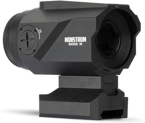 Monstrum Ruckus (e) 3X Prism Scope with Electronic Button Control and Shake Awake in Saudi Arabia