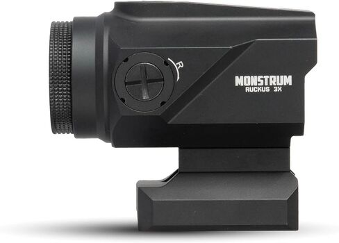 Monstrum Ruckus (e) 3X Prism Scope with Electronic Button Control and Shake Awake in Saudi Arabia