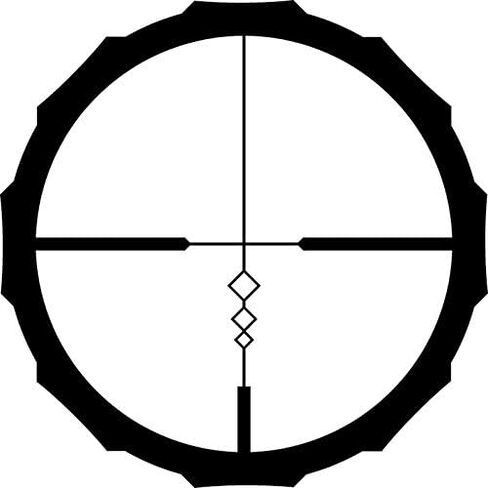 Crimson Trace Brushline Riflescope مع بنية صلبة خفيفة الوزن وأغطية نطاق وقماش عدسة للصيد والرماية والخارجية in Kuwait