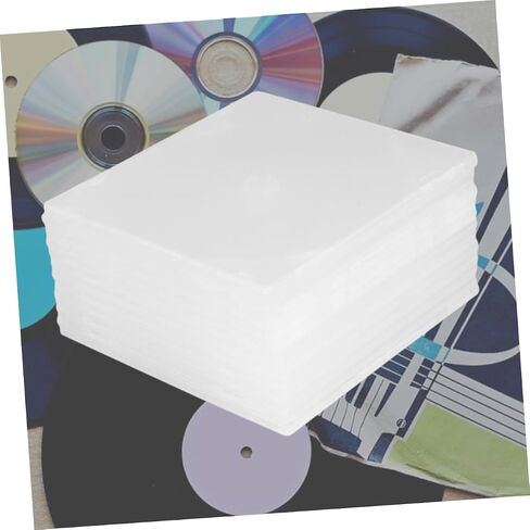 VILLCASE 25 Pcs Ultrathin CD Storage Box Video Storage Case with Protective Film Durable Material for Home Cinema Organization in Saudi Arabia
