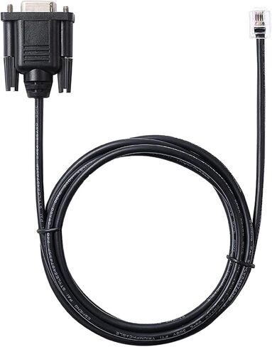 كابل وحدة التحكم التسلسلي RS232 DB9 أنثى إلى RJ11 6P4C لـ Meade LX200GPS متوافق مع كابل الواجهة #507 LX200 in Saudi Arabia
